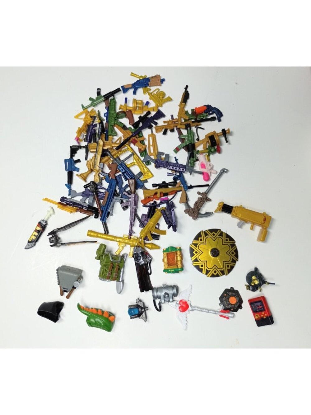Fortnite 62 Piece Lot Assorted Weapons & Some Miscellaneous Accessories